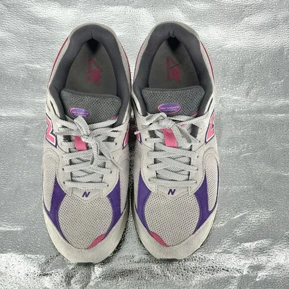 New Balance Mens 11.5 2002R Rain Cloud Prism Purple Lifestyle Sneaker M2002RWB